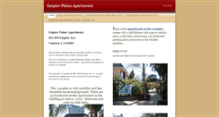 Desktop Screenshot of empirepalmsapts.com